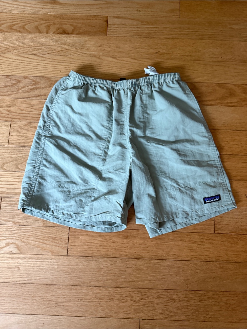 Patagonia Men’s Pale Green Lightweight Trail Shorts